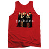 Friends - Cast In Black Adult Tank Top