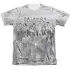 Friends - Friends Lunch Break Adult Regular Fit Short Sleeve 65 - 35 Poly - Cotton