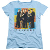 Friends - Color Block Of Friends Women's Short Sleeve