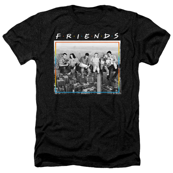 Friends - Lunch Break Adult Regular Fit Heather Short Sleeve