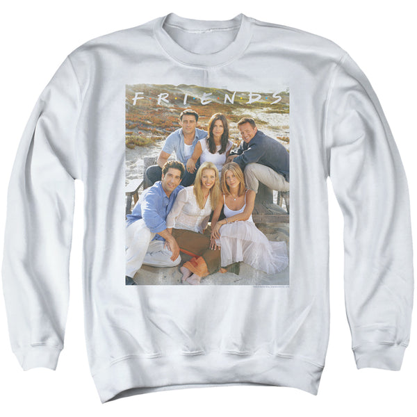 Friends - Lifes A Beach Adult Crewneck Sweatshirt
