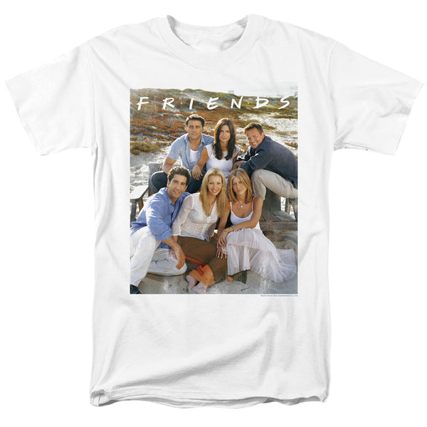 Friends - Lifes A Beach Adult Regular Fit Short Sleeve