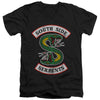 Riverdale - South Side Serpent Adult Slim Fit V Neck Cotton