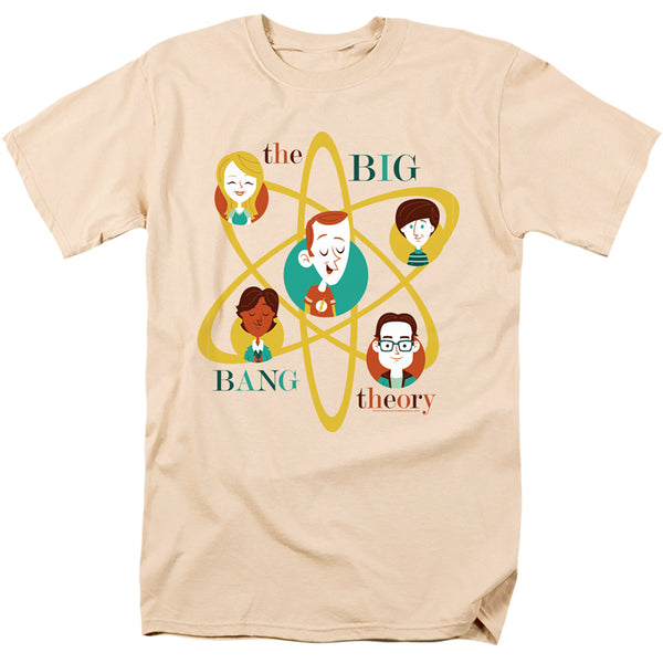 Big Bang Theory - Atomic Friends Adult Regular Fit Short Sleeve