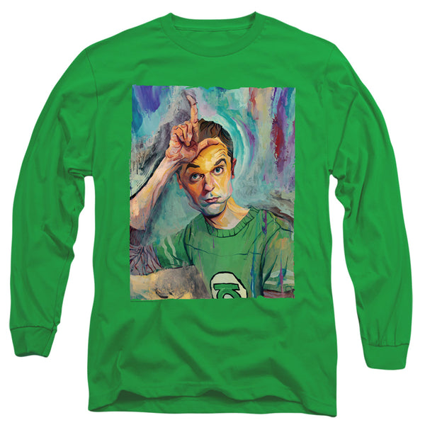 Big Bang Theory - Sheldon Painting Adult Long Sleeve