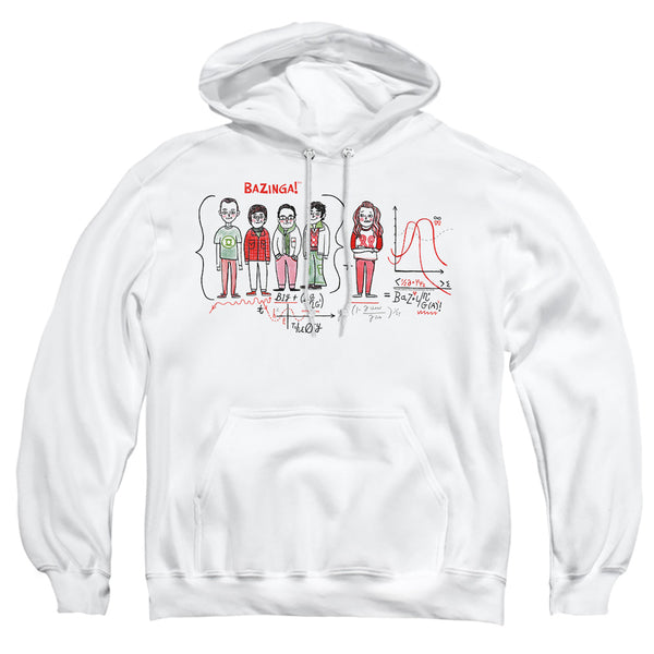 Big Bang Theory - Bazinga Equation Adult Pullover Hoodie