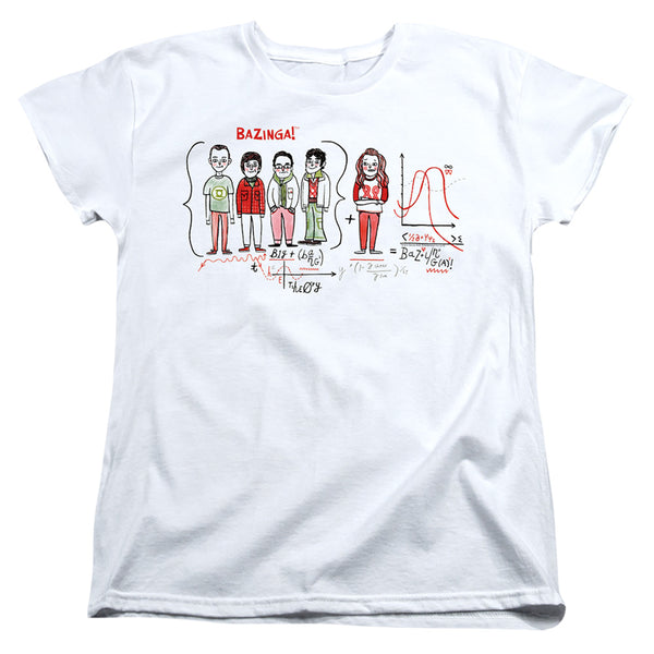 Big Bang Theory - Bazinga Equation Women's Short Sleeve