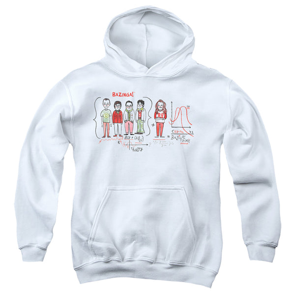 Big Bang Theory - Bazinga Equation Youth Hooded Sweatshirt