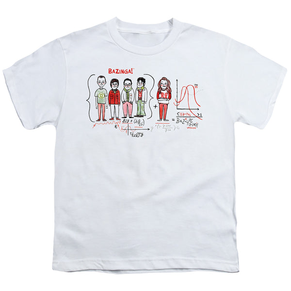 Big Bang Theory - Bazinga Equation Youth Short Sleeve