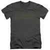 Big Bang Theory - Intranet Machine Adult Slim Fit V Neck Cotton