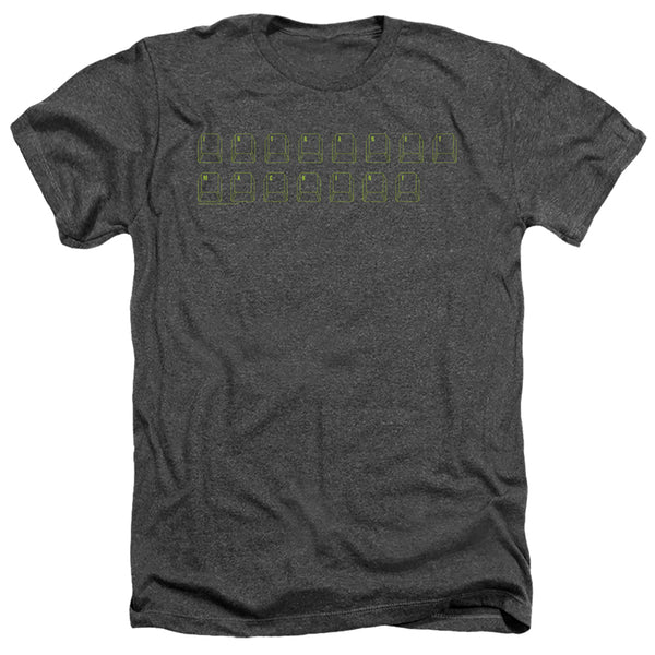 Big Bang Theory - Intranet Machine Adult Regular Fit Heather Short Sleeve