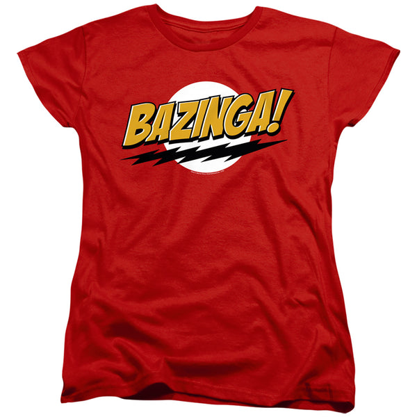 Big Bang Theory - Bazinga Women's Short Sleeve