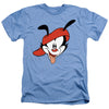 Animaniacs - Wakko Head Adult Regular Fit Heather Short Sleeve