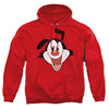 Animaniacs - Yakko Head Adult Pullover Hoodie