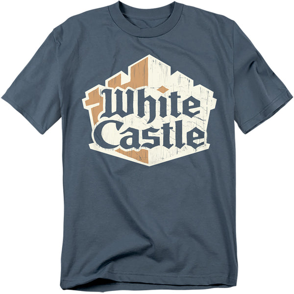 White Castle - Torn Logo Adult Regular Fit Short Sleeve