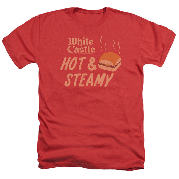 White Castle - Hot & Steamy Adult Regular Fit Heather Short Sleeve