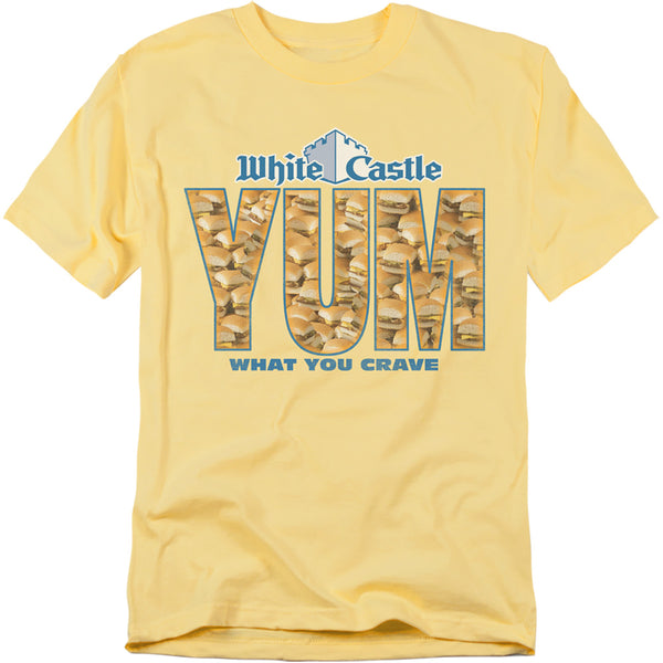 White Castle - Yum Adult Regular Fit Short Sleeve