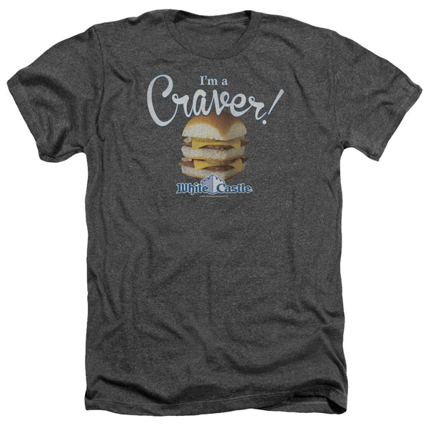 White Castle - Craver Adult Regular Fit Heather Short Sleeve