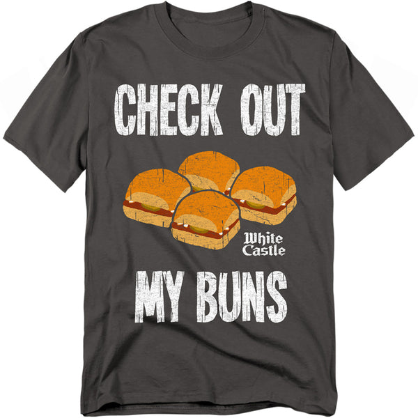 White Castle - My Buns Adult Regular Fit Short Sleeve