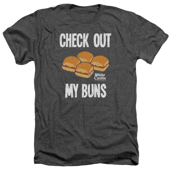 White Castle - My Buns Adult Regular Fit Heather Short Sleeve
