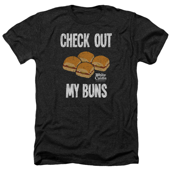White Castle - My Buns Adult Regular Fit Heather Short Sleeve