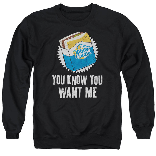 White Castle - Want Me Adult Crewneck Sweatshirt