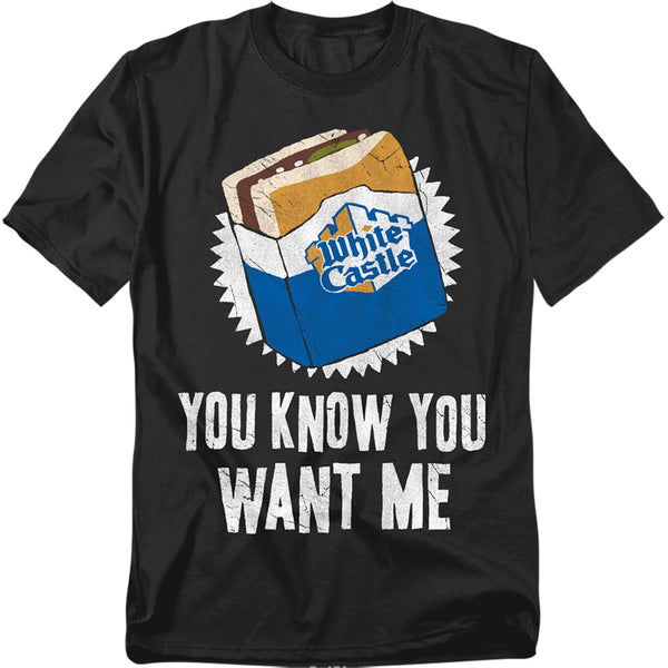 White Castle - Want Me Adult Regular Fit Short Sleeve