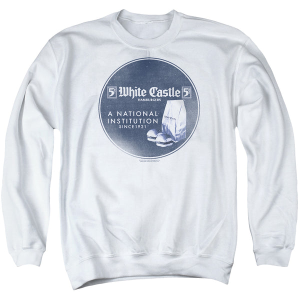 White Castle - National Institution Adult Crewneck Sweatshirt