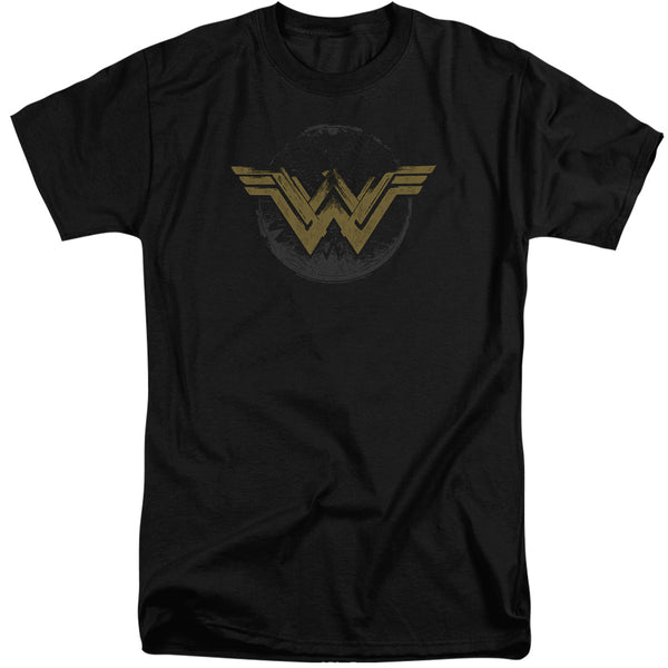 Wonder Woman Movie - Distressed Logo Adult Tall Fit Short Sleeve