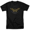 Wonder Woman Movie - Distressed Logo Adult Regular Fit Short Sleeve