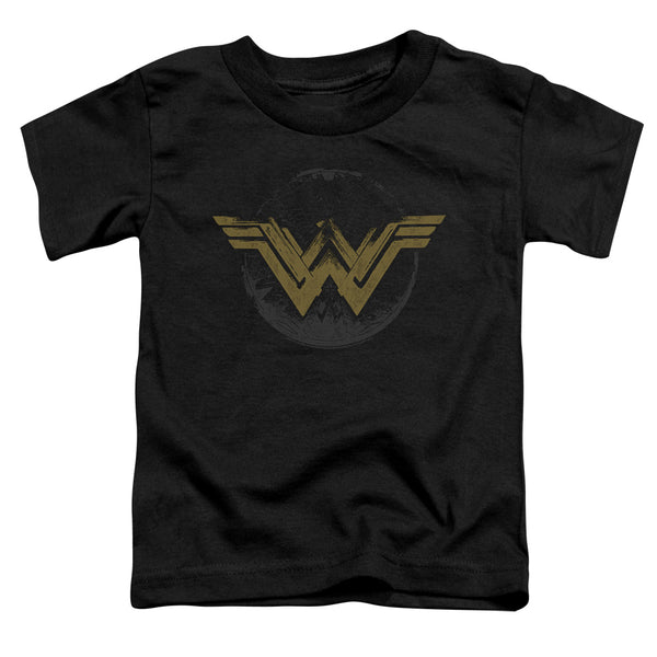 Wonder Woman Movie - Distressed Logo Toddler Short Sleeve