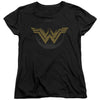 Wonder Woman Movie - Distressed Logo Women's Short Sleeve