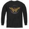 Wonder Woman Movie - Distressed Logo L - S Youth