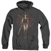 Wonder Woman Movie - Warrior Adult Heather Hoodie