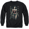 Wonder Woman Movie - Armed And Dangerous Adult Crewneck Sweatshirt