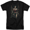Wonder Woman Movie - Armed And Dangerous Adult Tall Fit Short Sleeve