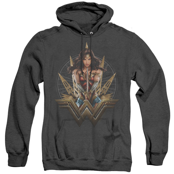 Wonder Woman Movie - Wonder Blades Adult Heather Hoodie