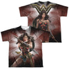 Wonder Woman Movie - Protector Of Humanity (Front - Back Print) Youth Short Sleeve 100% Poly