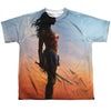 Wonder Woman Movie - Poster Youth Short Sleeve 100% Poly