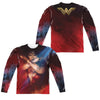 Wonder Woman Movie - Arms Crossed (Front - Back Print) L - S Adult Poly Crew