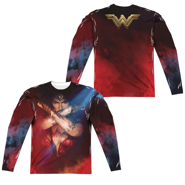 Wonder Woman Movie - Arms Crossed (Front - Back Print) L - S Adult Poly Crew