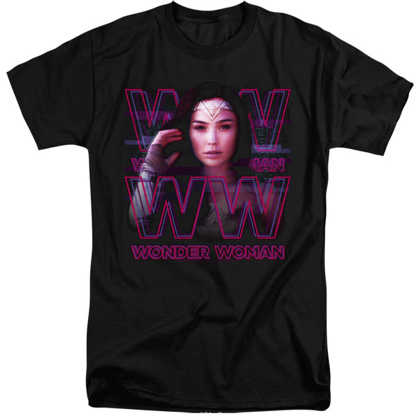 Wonder Woman 84 - Vaporwave Wonder Woman Adult Tall Fit Short Sleeve