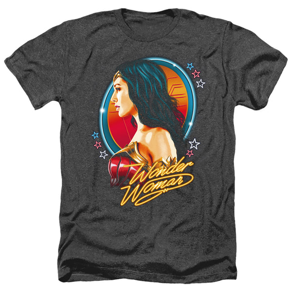 Wonder Woman 84 - Warrior 84 Adult Regular Fit Heather Short Sleeve