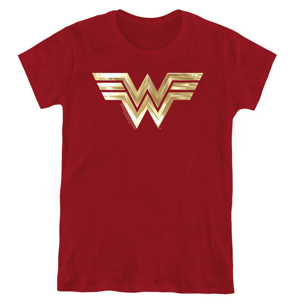 Wonder Woman 84 - Golden Logo Women's Short Sleeve