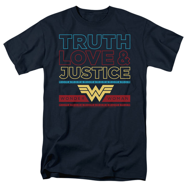 Wonder Woman 84 - Truth Love Justice Adult Regular Fit Short Sleeve