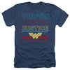 Wonder Woman 84 - Truth Love Justice Adult Regular Fit Heather Short Sleeve