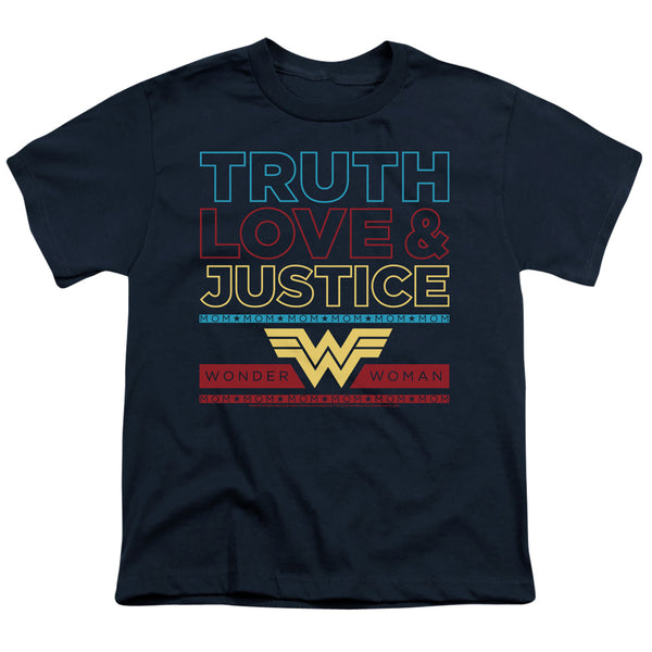 Wonder Woman 84 - Truth Love Justice Youth Short Sleeve
