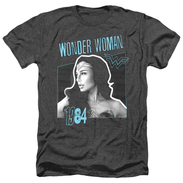 Wonder Woman 84 - Thin Line Adult Regular Fit Heather Short Sleeve