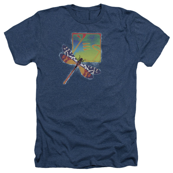 Yes - Dragonfly Adult Regular Fit Heather Short Sleeve