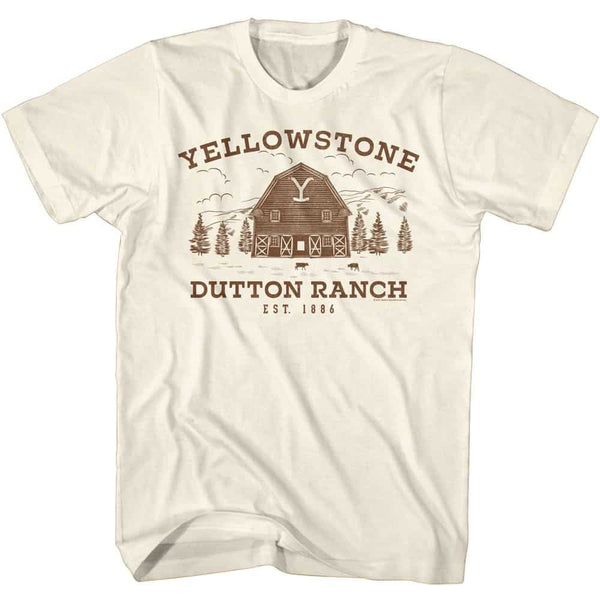 Yellowstone Dutton Ranch Montana- S/S Tshirt